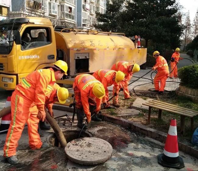 鸡冠市政管道清淤