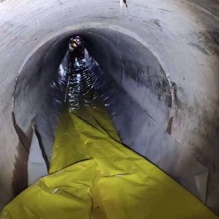 鸡冠管道紫外光固化修复